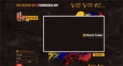 Desktop Screenshot of desertofforbiddenart.com